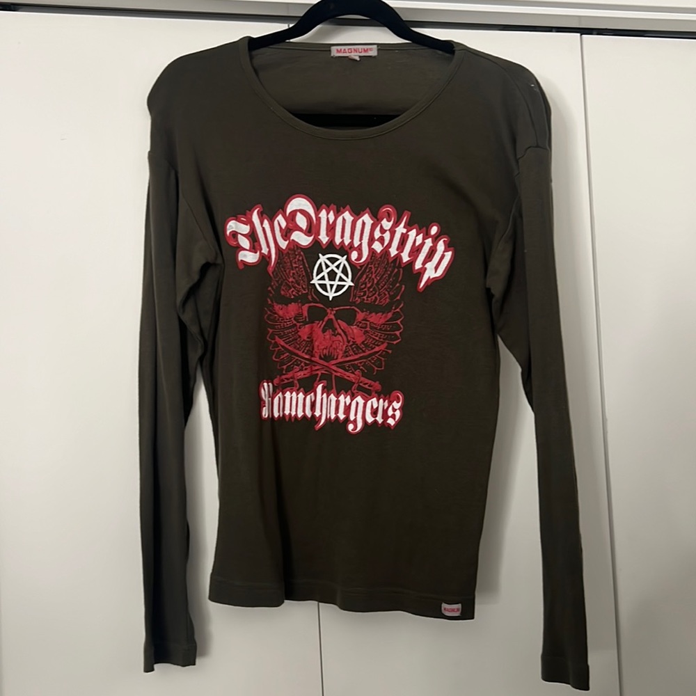 Magnum The Drag Strip Soft Graphic long sleeve T Shirt